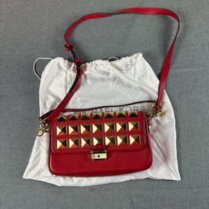 Michael Kors‎ Bradshaw Studded Leather Shoulder Bag